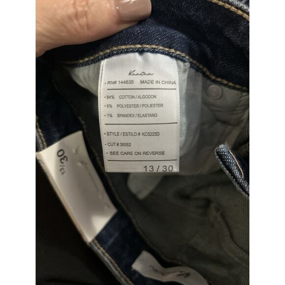KanCan Jeans‎ Womens High Rise Frayed Boho Bootcut Denim Size 13/30 NWT - Picture 4 of 5